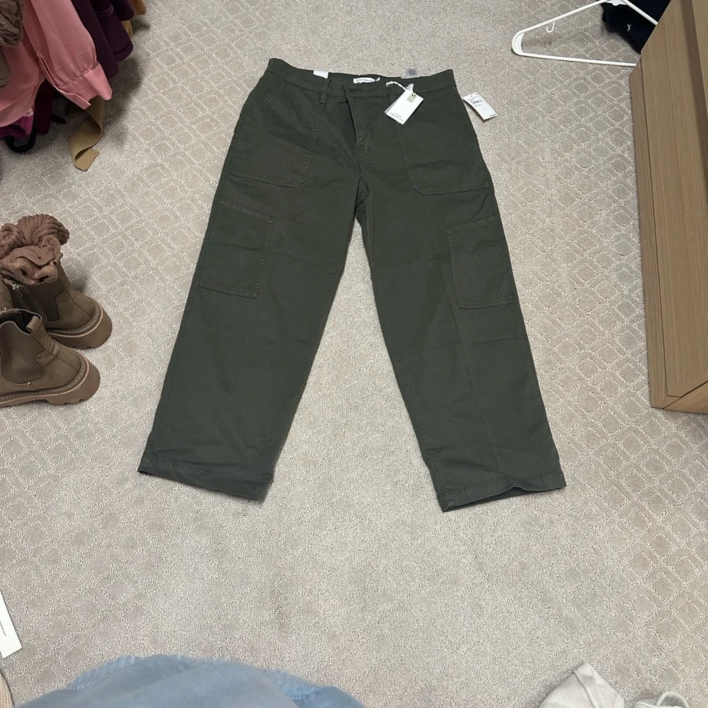 Good American Sage Green Trousers - Picture 4 of 5